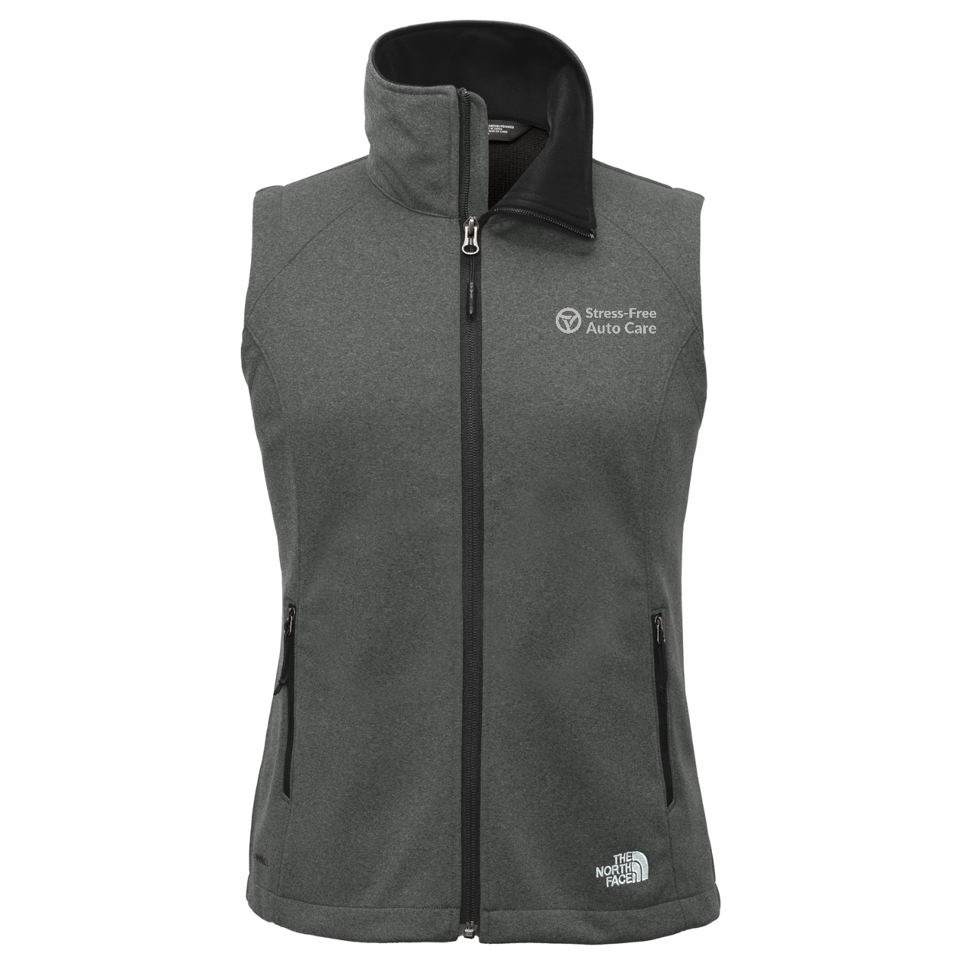 The North Face Women's Ridgewall Soft Shell Vest — TNF Dark Grey Heather