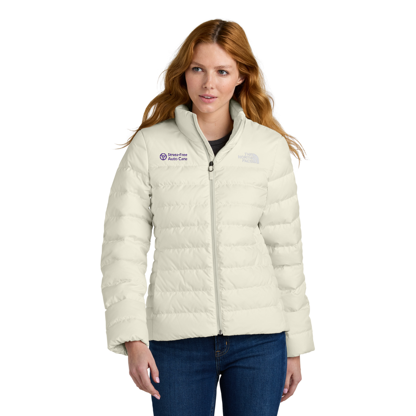The North Face Women's Down Hybrid Jacket — model
