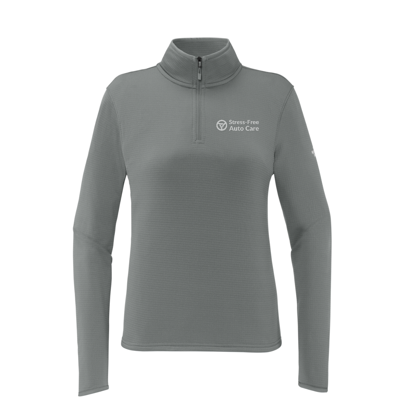 The North Face Women's Aim 1/4-Zip Fleece — Smoked Pearl Grey