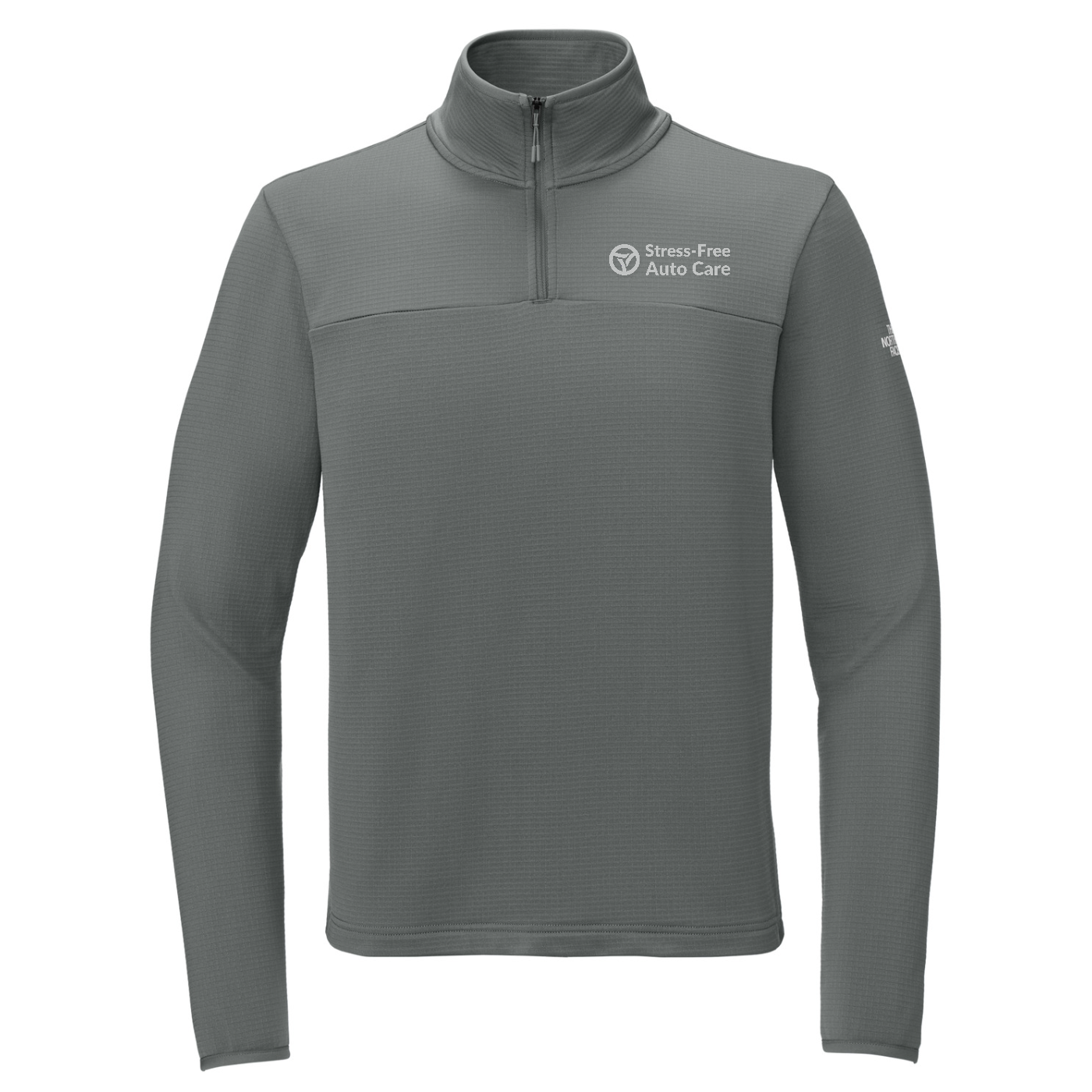 The North Face Aim 1/4-Zip Fleece — Smoked Pearl Grey