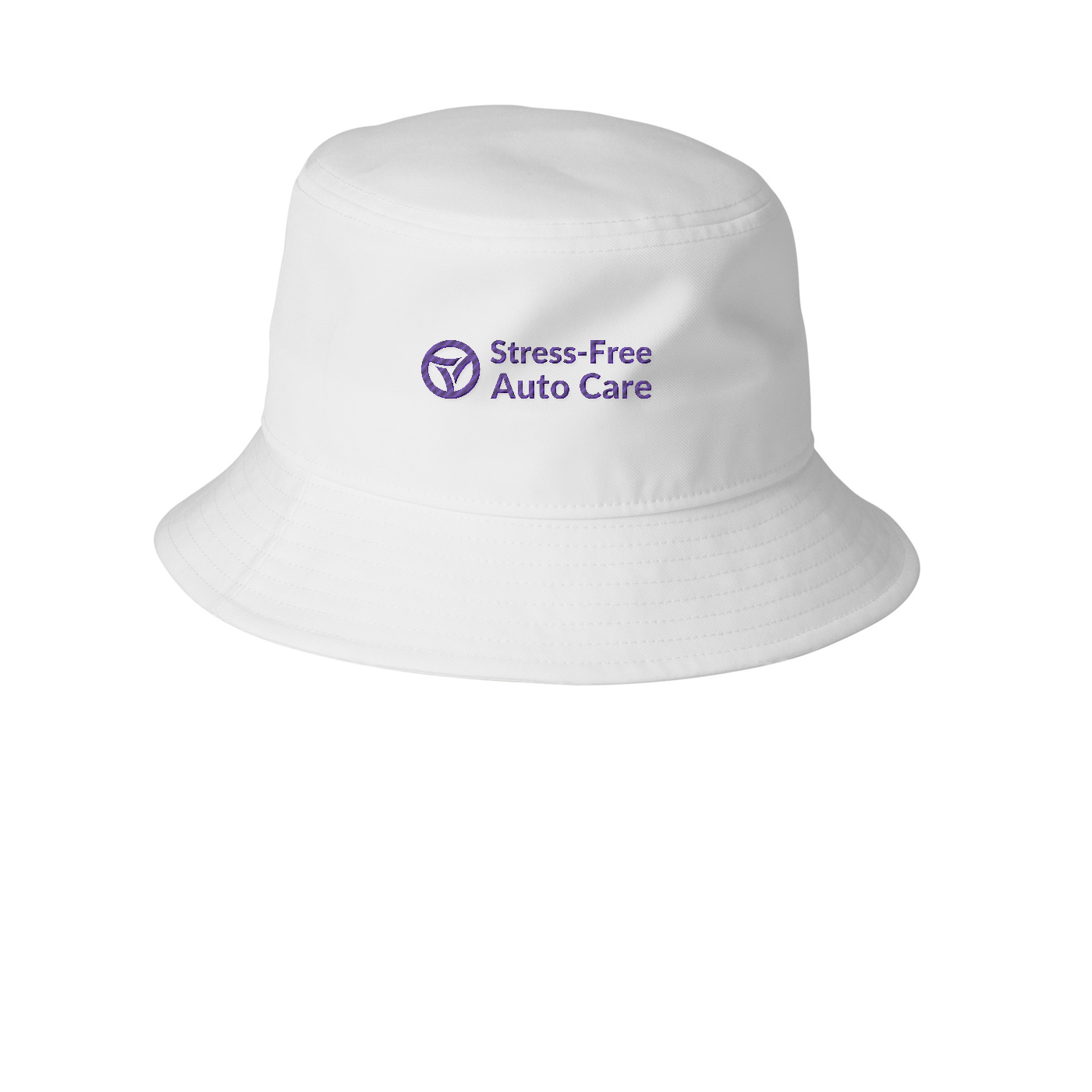 Nike Swoosh Bucket Hat — White
