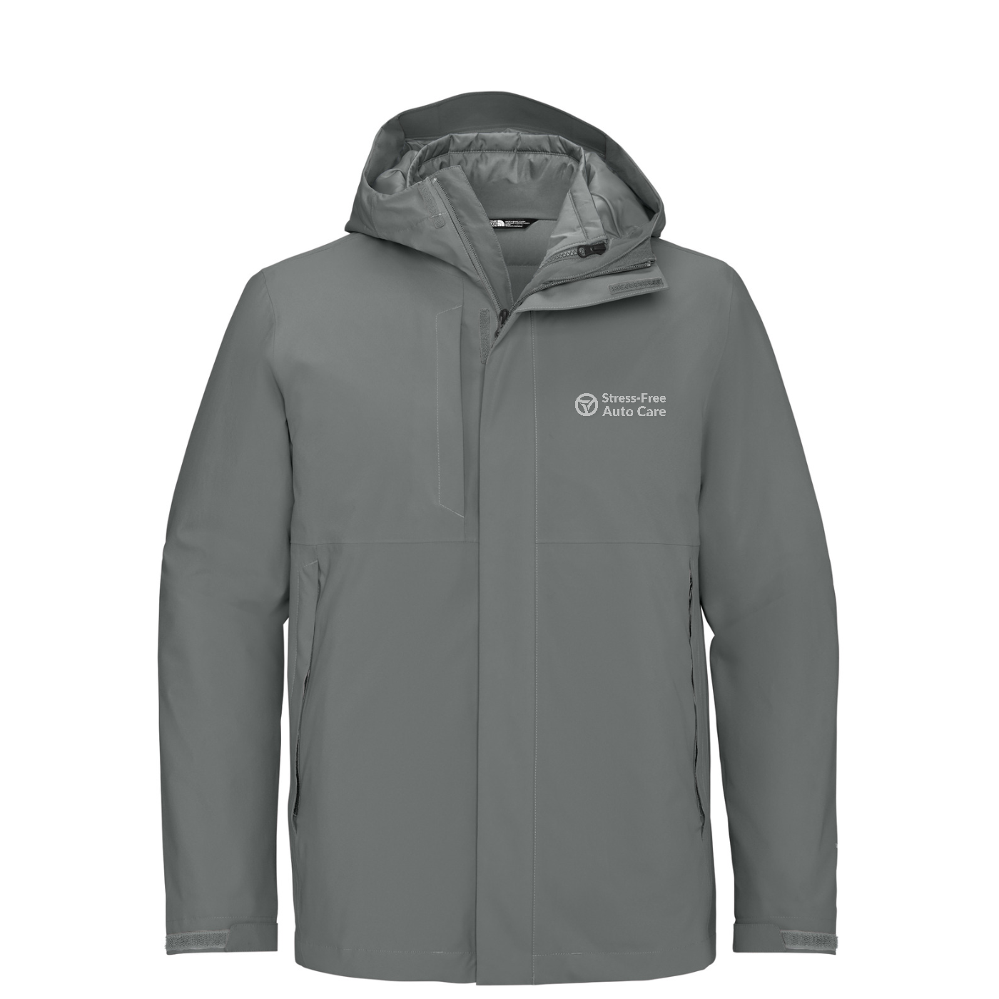 The North Face Castle Valley Triclimate 3-in-1 Jacket — Smoked Pearl Grey