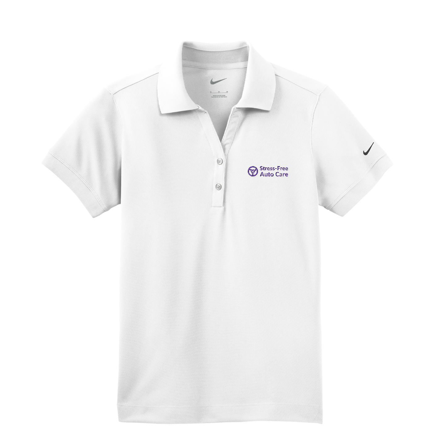 Nike Women's Dri-FIT Classic Polo — White